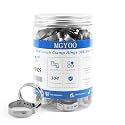 70PCS 1 Pex Crimp Rings, 304 Stainless Steel Pex Fittings