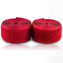 1 Inch Wide Red Sew on Hook and Loop Tape Non-Adhesive 1 Yd Length Red Nylon Hook Loop Tape Fabric Fastener Set for Military Form Bags Clothes Shoes Backpacks DIY Craft