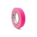 1 inch x 30 ya Pink Fluorescent Gaffer Tape. Easy Tear by Hand. LDPE Coat Matte Finish + Premium 100% Rubber Adhesive. USA ultraMATT Brand | Non Reflective. UV + Pink NEON (UMF25/25/P - 1in X 30yard)