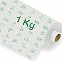 1 Kg Butter, Baking Paper, Food Wrapping, roti Wrapping Paper | Parchment Paper, roti Paper, Office Lunch Box | Non Stick | ReHeatable | Biodegradeable | Pack of 1
