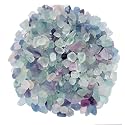 1 LB Small Crystals Rocks, Tumbled Chips Stone, Natural Quartz Crystals for Crafts, Pebbles for Indoor Plants, Decorative Stones for Vases, Succulents, Cactus