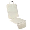 AOKJOY 1 Pack Car Seat Protector for Child Car Seat Car Seat Covers Non-Slip Bottom 2 Mesh Pockets for Baby and Pet Beige