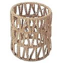 1 Pack Clip-On Chandelier Lamp Shade, Rattan Lamp Shade Small, Boho Woven Cylinder Mini Lamp Shades, Clip-on Candelabra Bulb LampShades,（Fit Bulbs Diameter Max 1.77inch, Length Max 3.82inch）