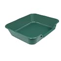 1 Pack Extra Large Dog Litter Box Pan Tray (ABS Material), Low Entry Jumbo Senior Litter Boxes for Multiple Kitten Big Cats, Pet Safe Indoor Dog Potty (Green, 24" L x 20" W)