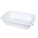 1 Pack Extra Large Dog Litter Box Pan Tray (ABS Material), Low Entry Jumbo Senior Litter Boxes for Multiple Kitten Big Cats, Pet Safe Indoor Dog Potty (White, 20" L x 15" W)