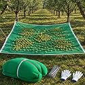 1 Pack Fruit Collector Harvesting Net, 13.1 x 13.1 ft
