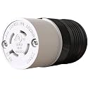 1 Pack NEMA L14-20R Locking Connector, Twist Generator Connectors, 20 Amp 125/250V 3 Pole 4 Wire Grounding, Female Extension Cord Ends, Industrial Grade Heavy Duty, UL Listed(E355464)