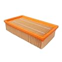 1 Pack NT25 HEPA Filter for Hilti VC 20 U VC 40 U UM (LF 4), for Karcher NT25/1 NT35/1 NT45/1 NT55/1 NT361 ECO NT561 ECO NT611 ECO Vacuum Cleaner Flat-Pleated Filter Replacement