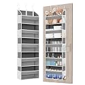 TAHAVICE 1 Pack Over The Door Storage Organizer with 5 Large Pockets