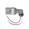 1 Pack Photocell Sensor for Outdoor Lights, 120VAC Dusk to Dawn Photocell Switch, IP54 Waterproof for Yard, Parking Lot, Street