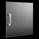 1 Pack RV Screen Door Slider Panel, 12 x 12 Inch Frosted