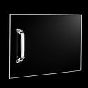 1 Pack RV Screen Door Slider Panel, 12 x 9.85 Inch Clear