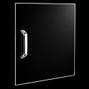 1 Pack RV Screen Door Slider Panel, 12 x 12 Inch Clear
