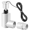 1 Pack SS2 Float Switch for Easy Installation, AC Float Switch with 3/4 Inch Adaptor and 6ft Wire, Water Level Accessory for HVAC System with Condensate Overflow Detection