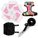 Adjustable Poultry Harness, Leakproof Washable Vest for Duck, Camo Pink