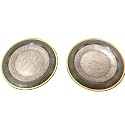 1 Pair 40mm Headphone Speaker Unit for Bose Headphones Housing Excellent Sound Composite Mycelium of Carbon + TPU, PEEK Diaphragm Copper Ring