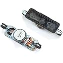 1 Pair Internal Mini Speaker 8 Ohm 8 Watt for LED TV Monitor Replacement Compact Full Range Audio Driver with Metal Bracket for DIY Electronics, Amplifier Speaker Projects Repair Parts