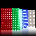 1 Pc Flexible RGBW Backlight Sheet Panel, 24V RGB+4000K Neutral White Flat LED Light Cuttable, 18.9X9.4 Inches Colored Paper Sheet for Backlighting Stained Glass & Granite (RGB+NW4000K)