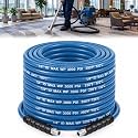 1 Pcs 1/4" X 150' Blue Carpet Cleaning Solution Hose, Regular