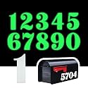 1 PCS Number-1 Mailbox Numbers for Outside 3D Printing Glow at Night