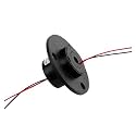 1 Pcs Ring Slip Ring 24612-way Collector Ring Conductive Ring Through Hole Slip Ring(Inner 5mm Outer 22mm -2 Way 2A)