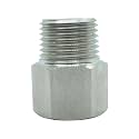 1 Piece 1/2" NPT Pipe Male x M20*1.5 Female Metric Gauge Sensor Adapter Stainless 304