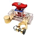 1-Piece Battery Cut Off Switch, Transparent PC Shell Car Battery Disconnect Switch with Copper-Plated Contacts for Vehicle Maintenance