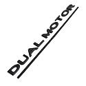 Zorratin Dual Motor Line Emblem Badge, Fits Tesla Model 3 Y S X Rear