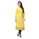 1 Stop Fashion Women39s Crepe Regular Kurta
