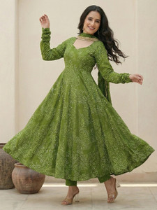 1 Stop Fashion Women Kurta Salwar Dupatta