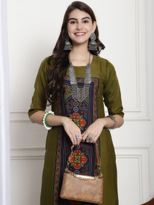 1 Stop Fashion Women Printed Straight Kurta