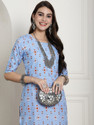 1 Stop Fashion Women Printed Straight Kurta