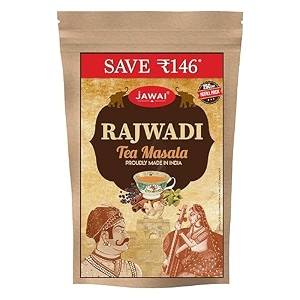 1 x jawai rajwadi tea masala  chai masala  masala tea  spiced tea  immunity booster  helps in cold amp cough  100 natural spices  tea masala powder  250 grams