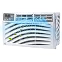 10,000 BTU Window AC, 115V, Cools up to 450 Sq. Ft, Ideal for Bedrooms &amp; Living Rooms, Quiet Operation, Remote Control Included, 3 Cooling &amp; Fan Speeds, Auto Restart, White Finish