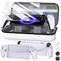 10 in 1 Accessoris Kit for Playstation Portal, Carrying Case for PS Portal
