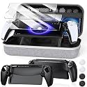 10 in 1 Accessoris Kit for Playstation Portal, Carrying Case for PS Portal
