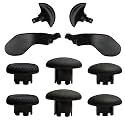 10 in 1 Back Paddles Replacement for PS5 Dualsense Edge Controller(Black)