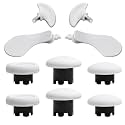 10 in 1 Back Paddles Replacement for PS5 Dualsense Edge Controller(White)