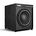10" Powered Home Subwoofer, 300W RMS, High-Fidelity Bass, MDF Enclosure with Heat Sink