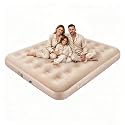 10" Queen Air Mattress with Built-in Pump,Queen Blow Up Mattress Self Inflatable,Portable Air Bed Guest Bed for Camping Hiking Travel Home