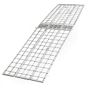10' Black Widow Motorcycle Ramp, 1,500 lb Cap, Aluminum, Folding