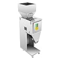 10-999g Automatic Weighing Filling Machine, 110V Powder Packaging Machine with Display and Buckles, Stainless Steel Particle Weighing Filling Machine for Rice, Seasoning, Flour, Peanuts