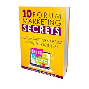 10 forum marketing secrets