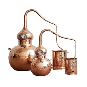 10 Gallon Pure Copper Alembic Still for