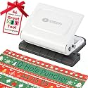 10-Hole Binding Machine for Planners, Metal Loose Leaf Punch Tool,26 Holes for B5, 30 for A4, 20 for A5 Paper, Handheld Manual Notebook Puncher for Home Office School DIY Project