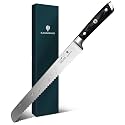10-Inch Serrated Bread & Sourdough Knife with Wood Handle