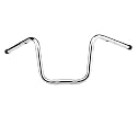 10 Inches Rise 1'' HandleBar Fits for Harley Sportster 883 1200 48 Dyna Fatboy Street Bob Softail Low Rider Chrome