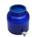 ANCHARA Large-Capacity Water Jug Reusable Drinking Container Beverage Jar 10 Liter Without Lid (Pack of 1, Blue)