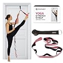 10-Loop Yoga Strap with Door Anchor for Stretching & Flexibility