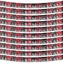 10 Pack 10 Feet Black Red Foil Fringe Garland Tinsel Parade Float Decoration Birthday Party Halloween Christmas New Year Homecoming Decor Hanging Backdrop Banner Table Skirts
